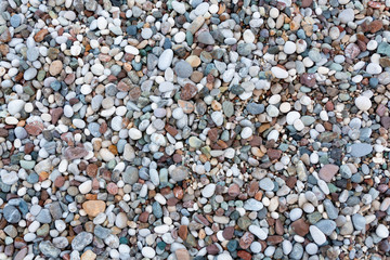 Background of pebbles, v18