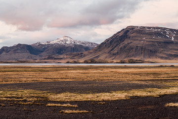 road in the mountains iceland