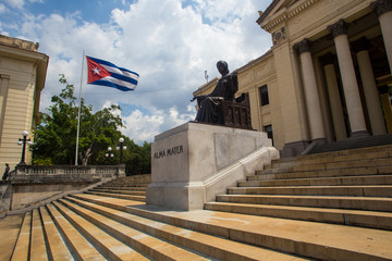Obraz premium Universidad en la Habana Cuba