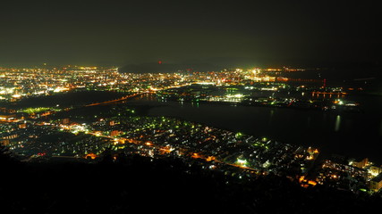 高松市街夜景（屋島から）４