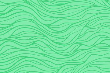 Colorful wavy background. Hand drawn waves. Stripe texture with many lines. Waved pattern. Colored illustration for banners, flyers or posters