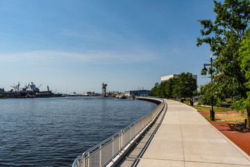 riverside walkway