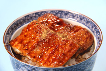 うな丼　クローズアップ