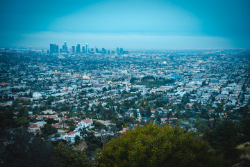 Obraz premium Griffith Observatory, Los Angeles, USA