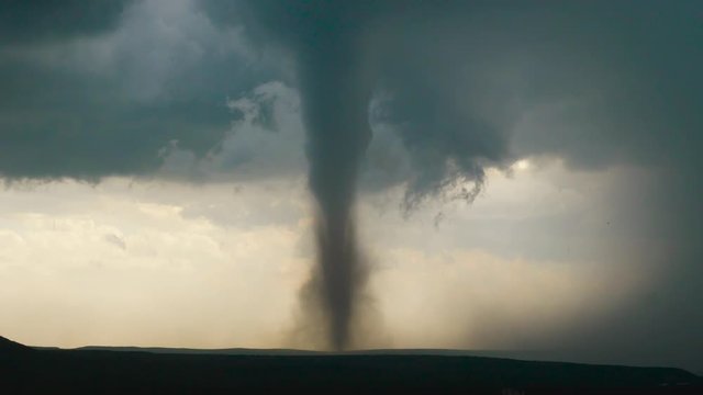 Tornado Churns In The Plains Of Tornado Alley