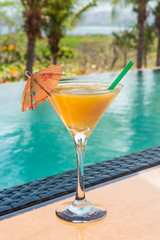 Mango Daiquiri with an Umbrella