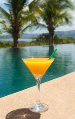 Mango Daiquiri by the Pool