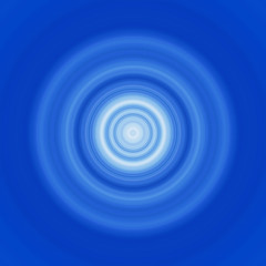 青と白の円形グラデーション