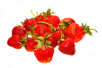 strawberry isolated on white background