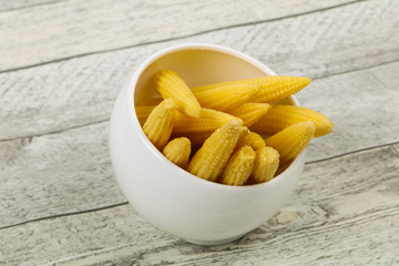 Pickled baby corn