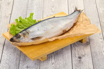 Salted herring fish
