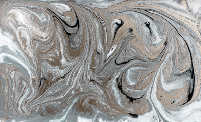 Pale marbling pattern. Simple marble liquid texture.