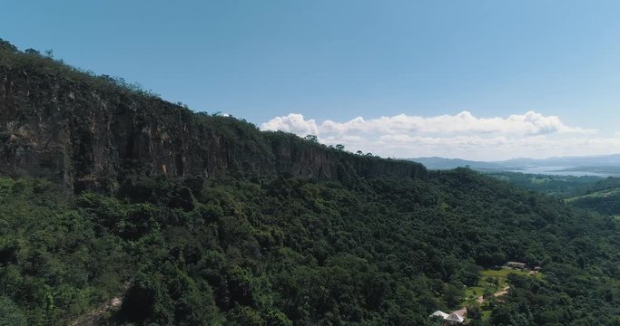 Paredao Waterfall in Guape, Minas Gerais - Brazil