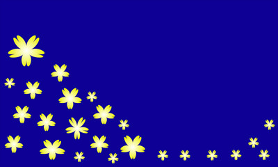 abstract background with stars, abstract pattern on blue background