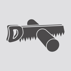 Hacksaw icon.Vector illustration.