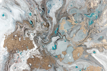 Pale marbling pattern. Simple marble liquid texture.