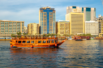 Water taxis and pleasure boats