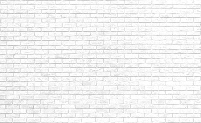 Fototapeta na wymiar White brick wall texture for background,Use to enter text