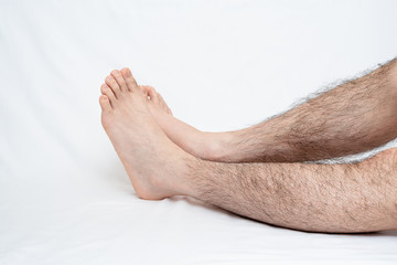 メンズ　脚脱毛　beforeイメージ