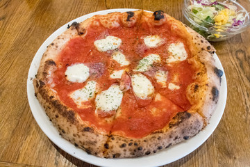 イタリアン・ピザ・おいしい・チーズ