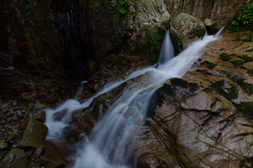 Naklejka premium 八淵の滝