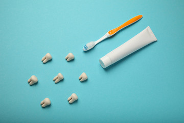 Care of dental enamel and oral cavity, prevention of caries in children. Toothbrushes.