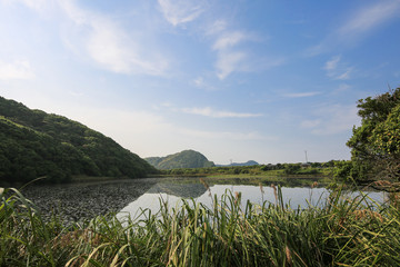 徳島県阿南市　蒲生田岬　大池