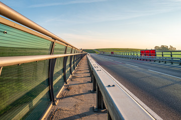 bridge of a new bypass road