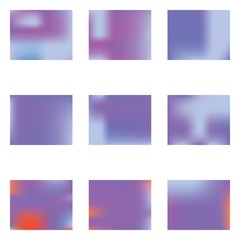 Fototapeta premium Bright blurred graphics from various combinations.