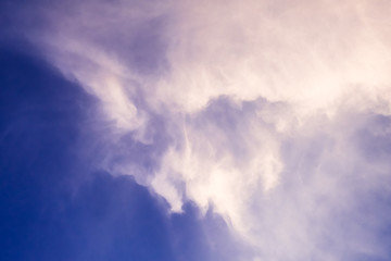 Beautiful Cloud and blue sky.