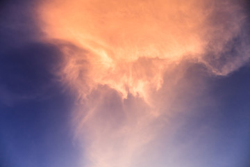 Beautiful Cloud and blue sky.