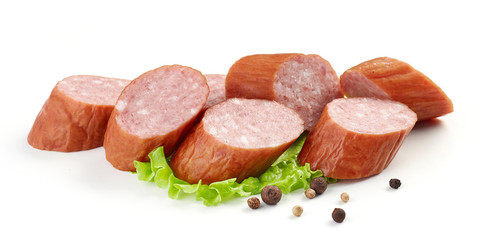 sliced smoked sausage