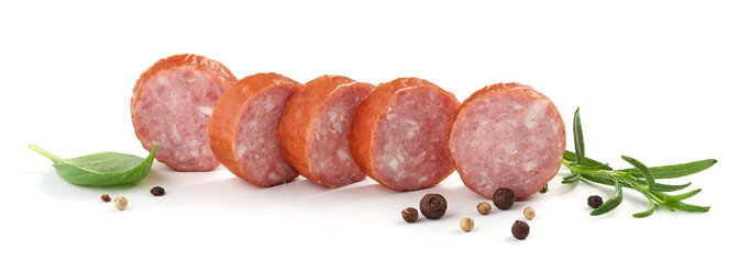 sliced smoked sausage