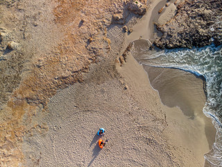Porzione di spiaggia