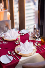Table setting for Special meal