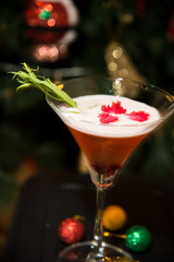 alcohol cocktail for X'mas party