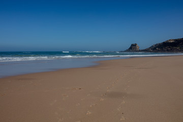 Santa Rita beach Ribamar Portugal