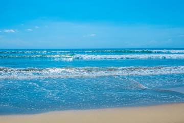 Beautiful beach and tropical sea