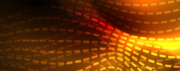 Fototapeta premium Shiny neon lines techno magic futuristic background, magic energy space light concept, abstract background wallpaper design