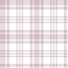Wall murals Tartan Plaid check pattern in pastel grey, dusty beige and white.