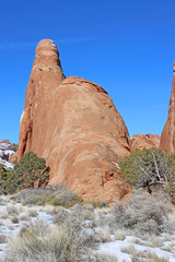 Rock formations, Arches National Park, Utah