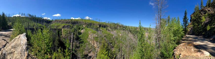 Myra Canyon - Panorama