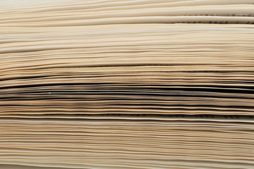 Background from old and used hardback books. Copy space for text.