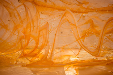 Emulsion mit Ölfarbe