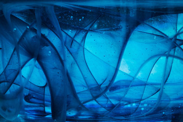 Emulsion mit Ölfarbe