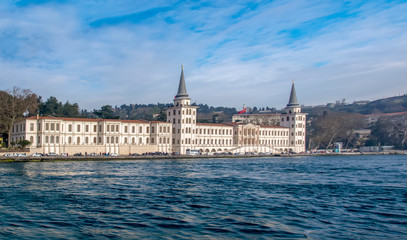 Kuleli Military High School, Istanbul, Turkey. The Kuleli Military High School building, originally the Kuleli Cavalry Barracks, was designed by Ottoman Armenian architect Garabet Balyan and its const