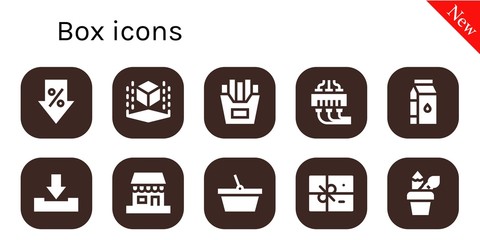box icon set