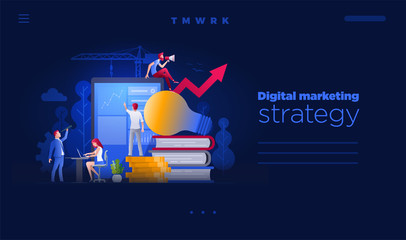 people are working on marketing and financial issues