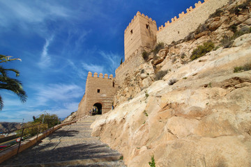 Alcazaba de Almería, Andalucía, España