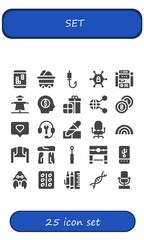 set icon set
